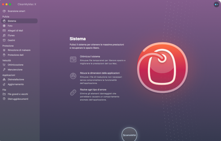 CleanMyMac X la nuova versione 2018